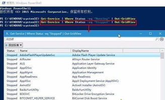 PowerShell查看和篩選系統(tǒng)服務項的方法